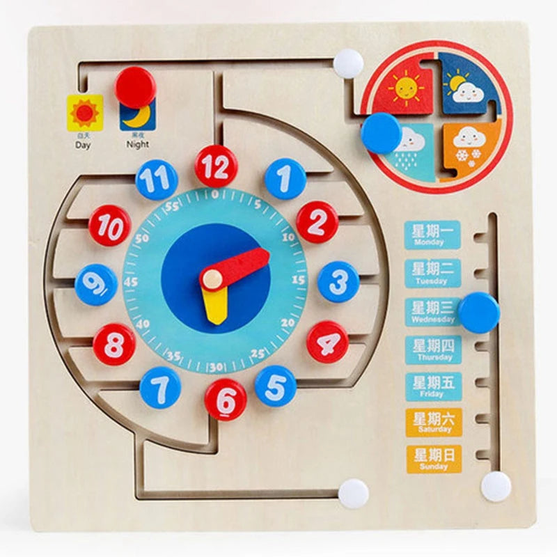 Toy Digital Pairing Time For Children Hour Minute Second Time Cognition Early Preschool Teaching Aids Toys