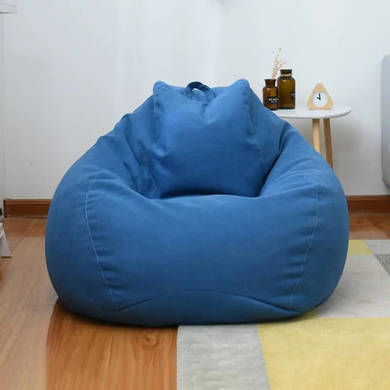 Beanbag Covers Washable For Kids Adults Lazy People Storage Bag Pouf Puff Couch Tatami Living Room Couch Covers Accessories