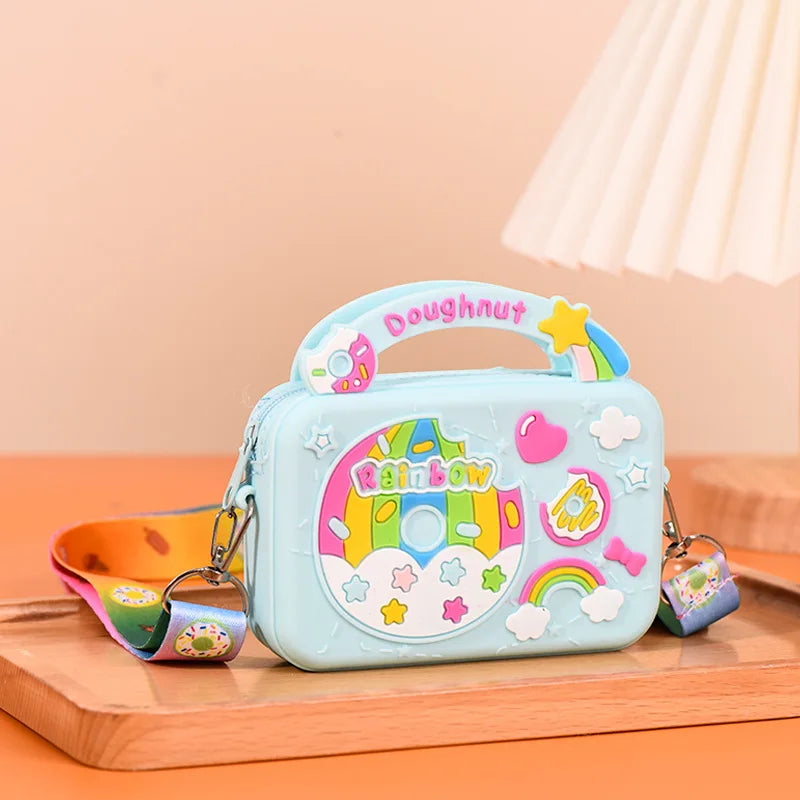 Disney New Children's Crossbody Bag Fashion High Quality Children's Handbag Cartoon Cute Birthday Gift Children's Zero Wallet