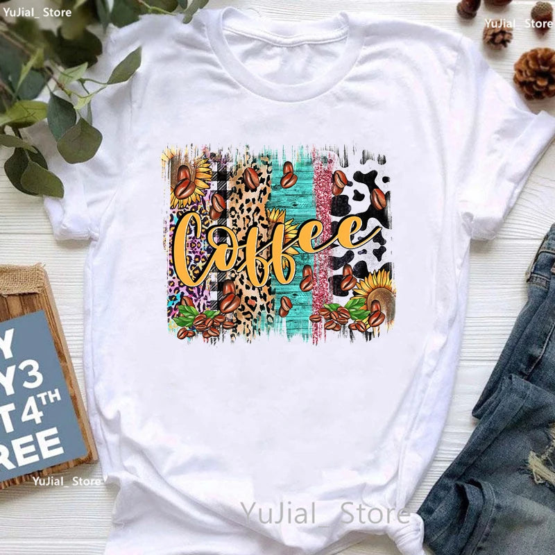 Fight For Autism Awaseness Graphic Print Tshirt Women In A World Full Of Roses Be A Sunflower T Shirt Femme Summer Tops T-Shirt