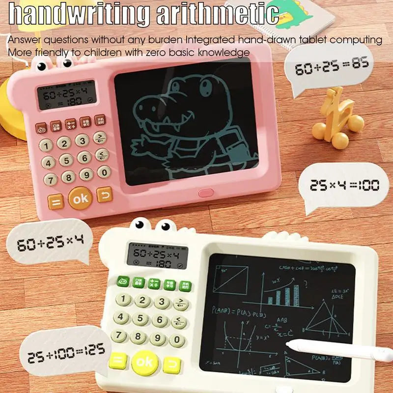 Drawing Tablet Kids Montessori Education Flash Cards Machine Baby Boys Girls Preschool Learning Reading Machine Interactive Gift