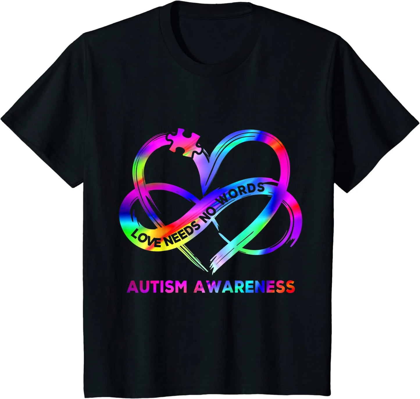 Autism Awareness Support Autism Son Kids for Mom Dad T-Shirt