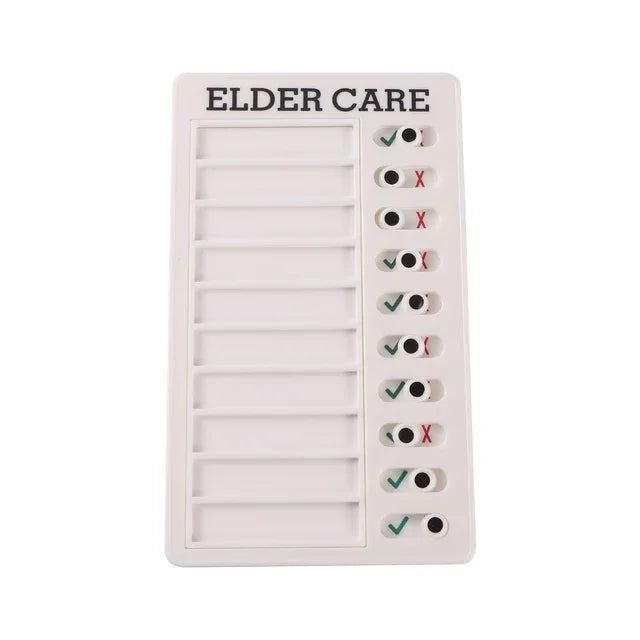 Schedule Organization Note Card Punch Card Device for Notes Daily Task Planning Portable Memo Checklist Elderly Child Note Board