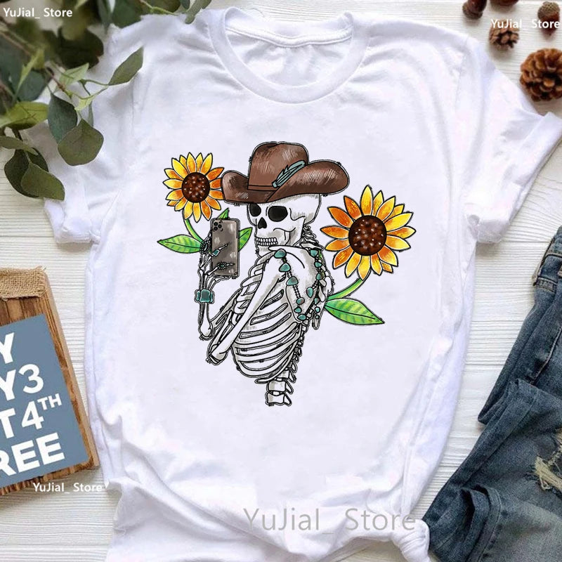 Summer Fashion Fight For Autism Awaseness Graphic Print Tshirt Women In A World Full Of Roses Be A Sunflower T Shirt Femme Tops