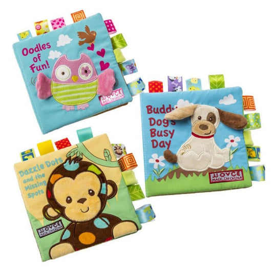 Baby Soft Cloth Book monkey /dog /owl animals style Fabric Book Infant Baby Early Education Cloth Books