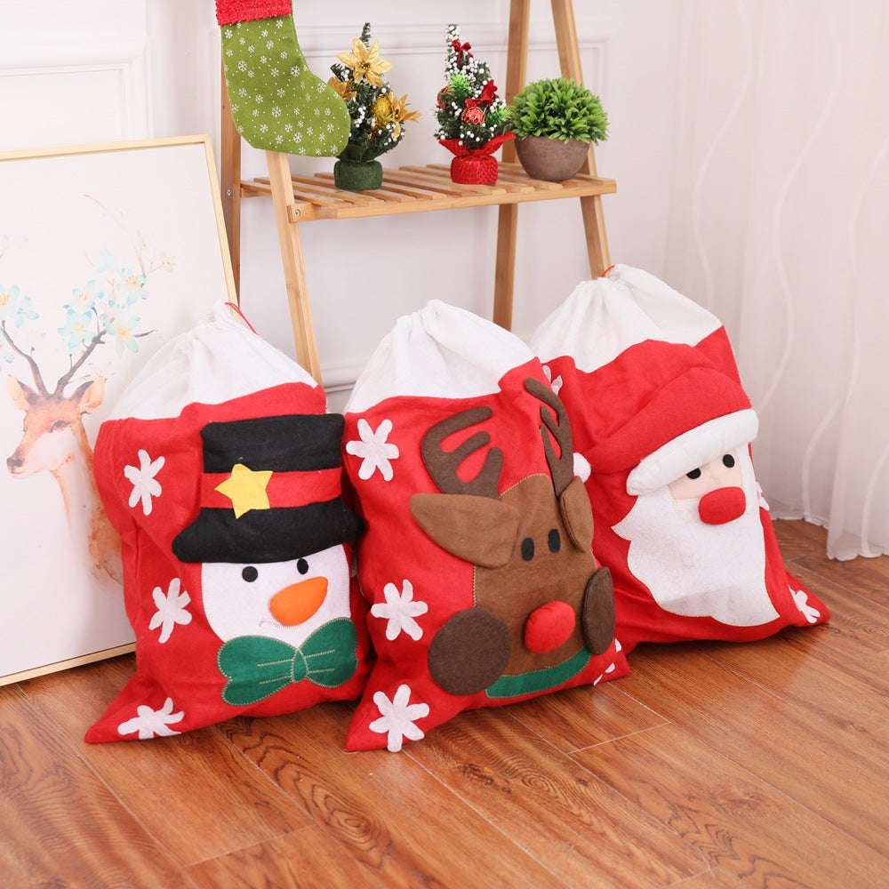 Christmas gift bag cartoon decoration gift bag Christmas decoration