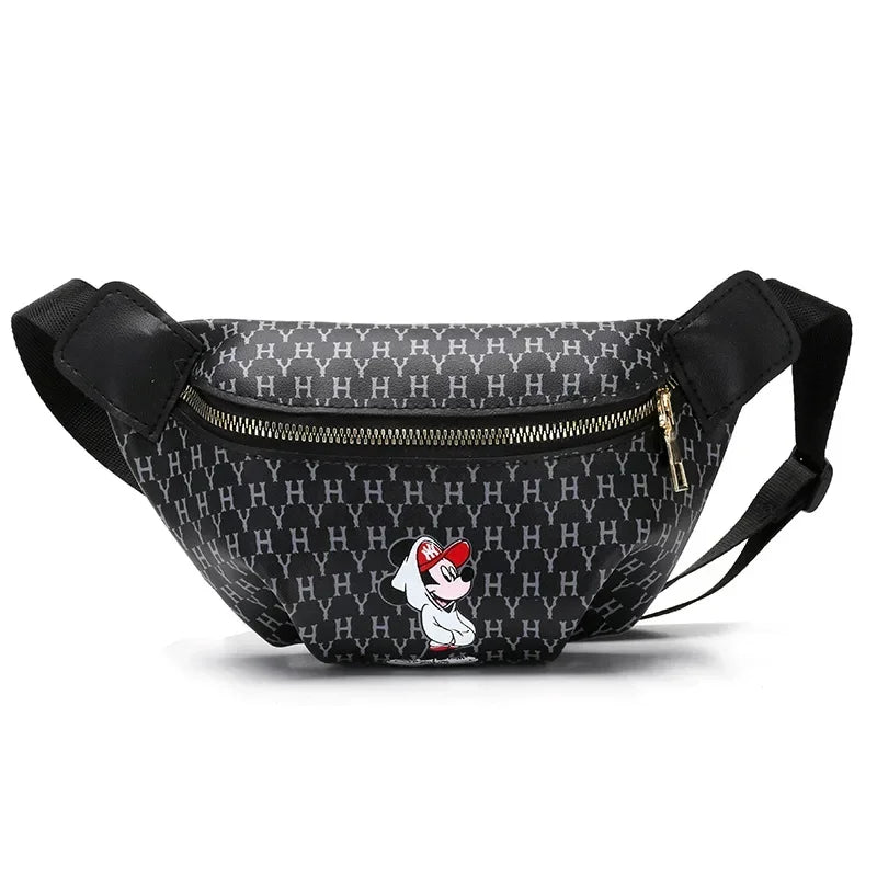 Disney Cartoon Mickey mouse Waist Bag children doll handbag New Women Bag Fashion Shoulder Messenger Bag