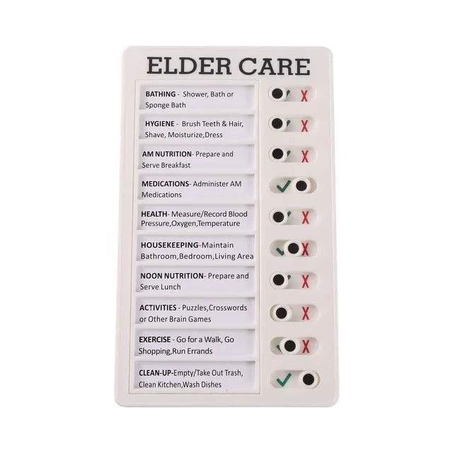 Schedule Organization Note Card Punch Card Device for Notes Daily Task Planning Portable Memo Checklist Elderly Child Note Board