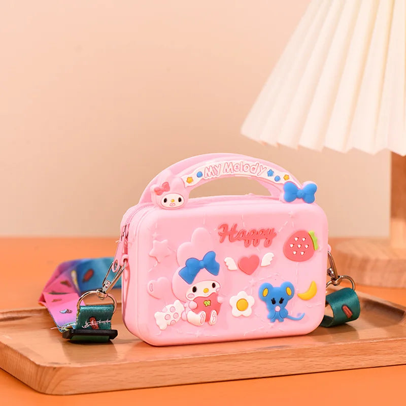 Disney New Children's Crossbody Bag Fashion High Quality Children's Handbag Cartoon Cute Birthday Gift Children's Zero Wallet