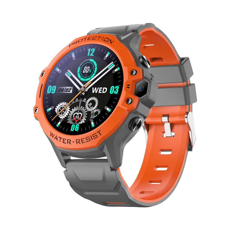 4G Childre Phone Watch SIM Card Voice Call Smart Watch GPS Positioning Video Call Student Watch Monitoring Location Tracker SOS