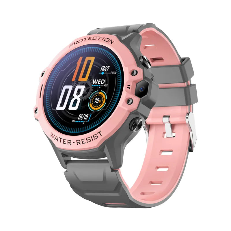 4G Childre Phone Watch SIM Card Voice Call Smart Watch GPS Positioning Video Call Student Watch Monitoring Location Tracker SOS