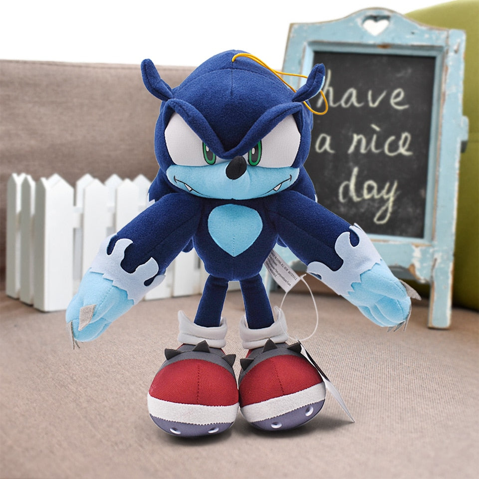 30cm 12.4'' Plush Toys   The Hedgehog & Black Shadow the Hedgehog Plush Stuffed Toys Doll for Children Kids