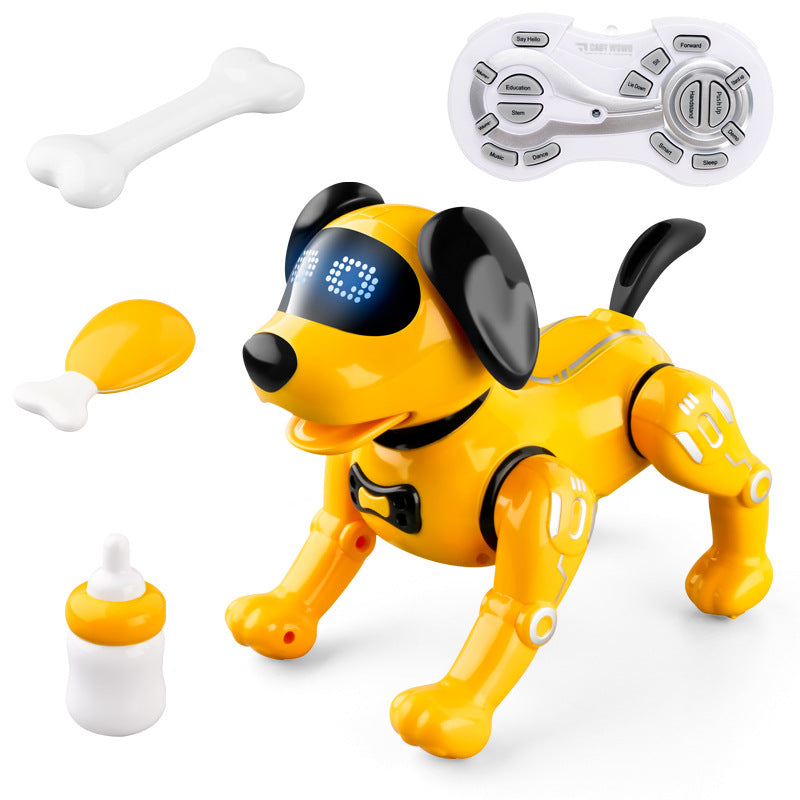 Intelligent Remote Control Robot Dog Early Education Children's Toy Programmable Handstand Demonstration Simulation Dog