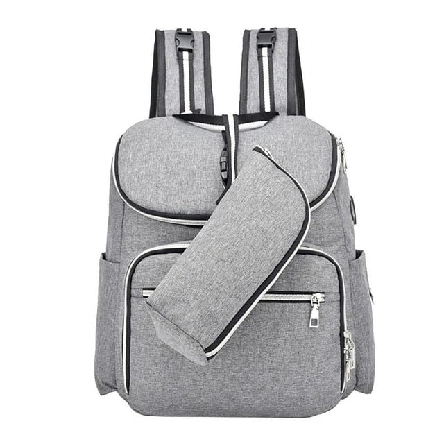 Fashion Maternity Diaper Bags Waterproof Mummy Nappy Bags Large Capacity Baby Care Nursing Bag Mother Multi-function Backpacks