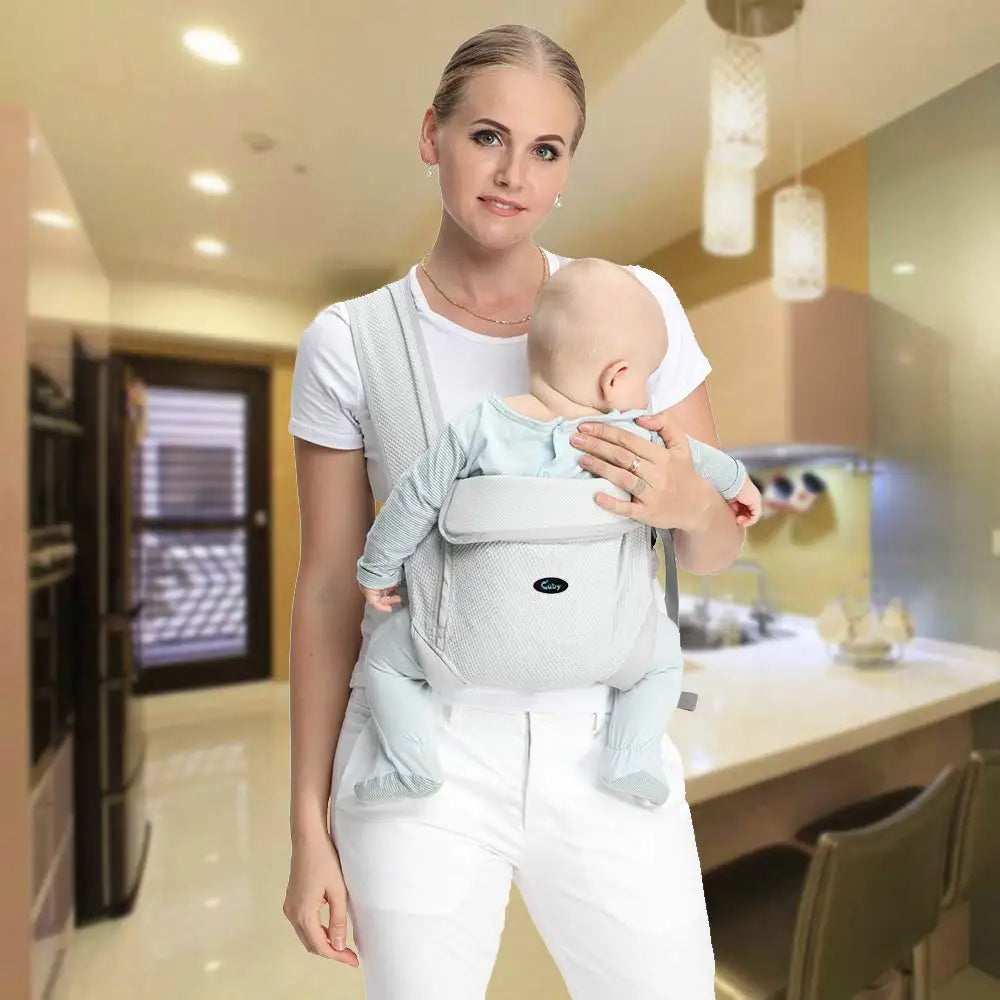 Baby Carrier Natural Cotton Ergonomic Baby Carrier Backpack Carrier Kangaroo Baby Sling Easy Wearing  Newborn Infant Toddler