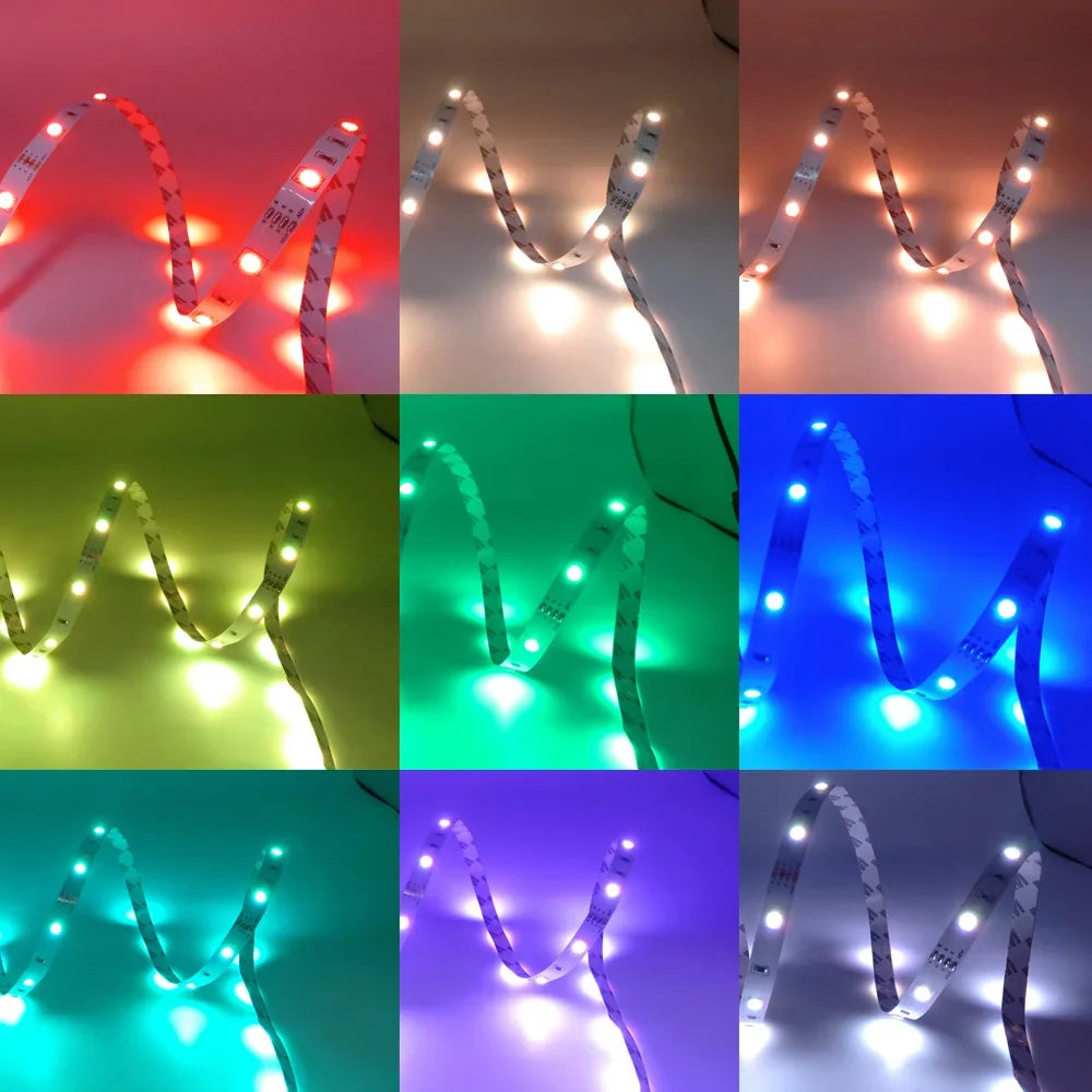 Usb Led Room Lights 5050 5V Led Strip Smart App Control Ice String Backlight 5M Colorful Children Into The Home Decor Rgb Ribbon