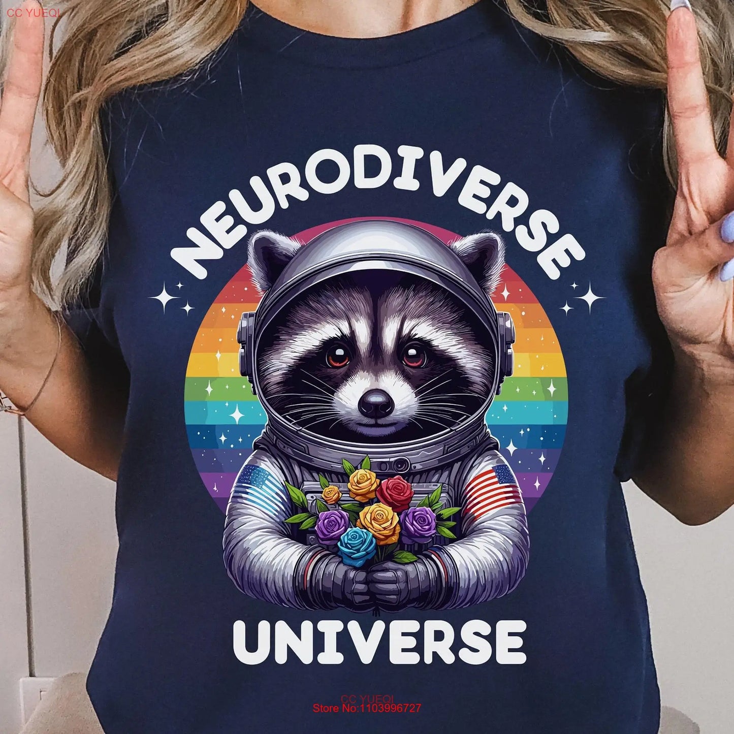 neurodiverse shirt Funny autism awareness month T Neuro Neurodiversity teacher Autistic BCBA therapist Audhd