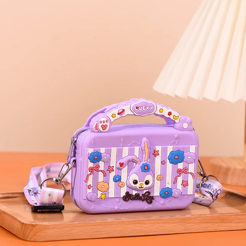 Disney New Children's Crossbody Bag Fashion High Quality Children's Handbag Cartoon Cute Birthday Gift Children's Zero Wallet