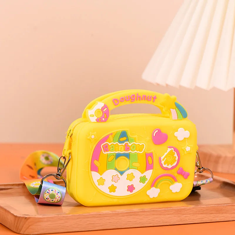 Disney New Children's Crossbody Bag Fashion High Quality Children's Handbag Cartoon Cute Birthday Gift Children's Zero Wallet