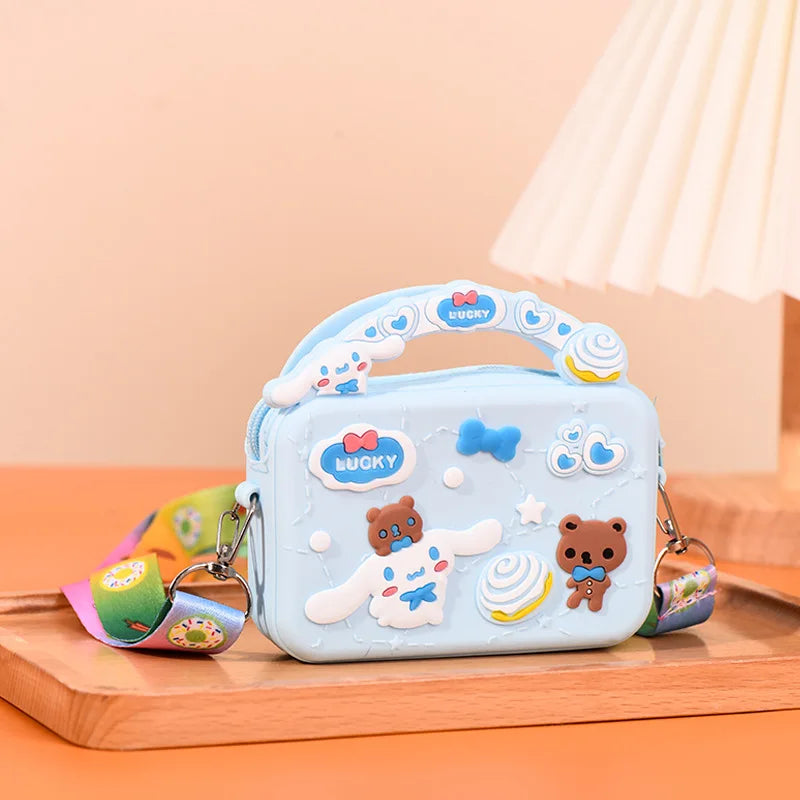 Disney New Children's Crossbody Bag Fashion High Quality Children's Handbag Cartoon Cute Birthday Gift Children's Zero Wallet