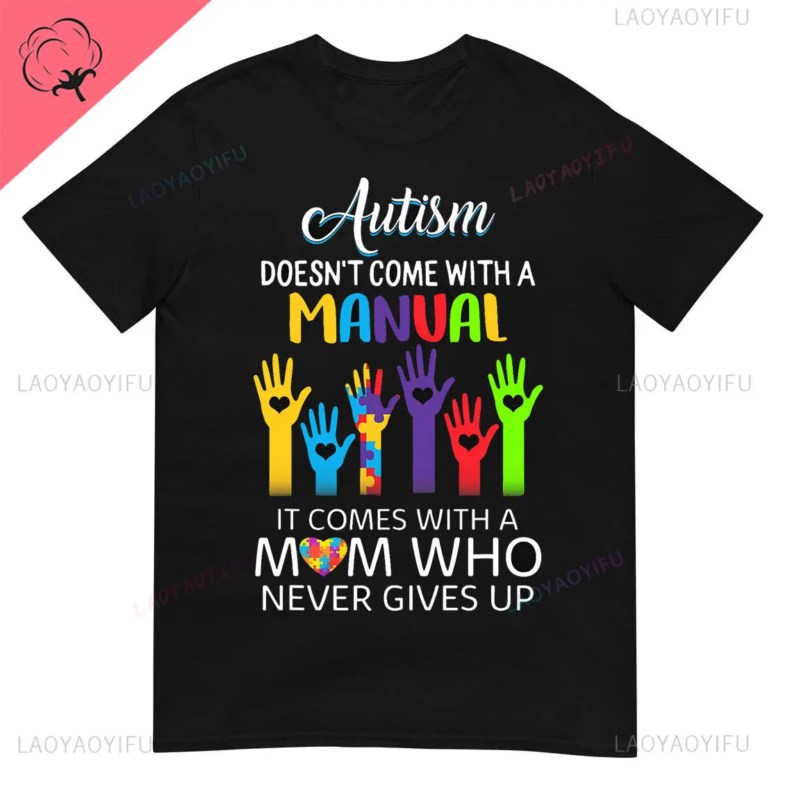 Autism Shirt Love Accept Support Autism T-shirt Vintage Awareness Gift Ropa Mujer Aesthetic Slim T Shirt Anime Graphic T Shirts