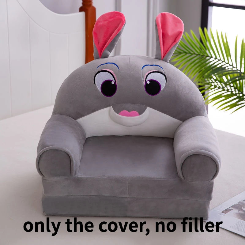 Kids Couch Children Sofa Cover Cartoon Lazy Folding Small Sofas Bed Girl Princess Baby Toddler Dual-purpose Kids Chair Furniture